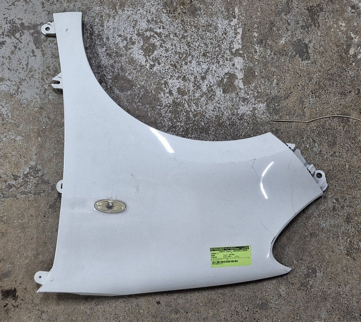 Smart Forfour Spatbord Links-voor 2017 Wit EBZ Origineel, Gebruikt, -, -, Ophalen of Verzenden