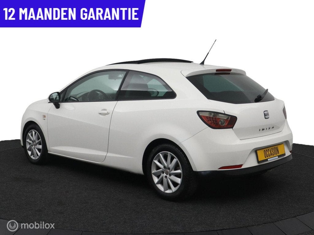 Seat Ibiza SC 1.2 TSI Sport Panoramadak Cruise PDC, Auto's, Voorwielaandrijving, Gebruikt, 4 cilinders, Multifunctioneel stuurwiel