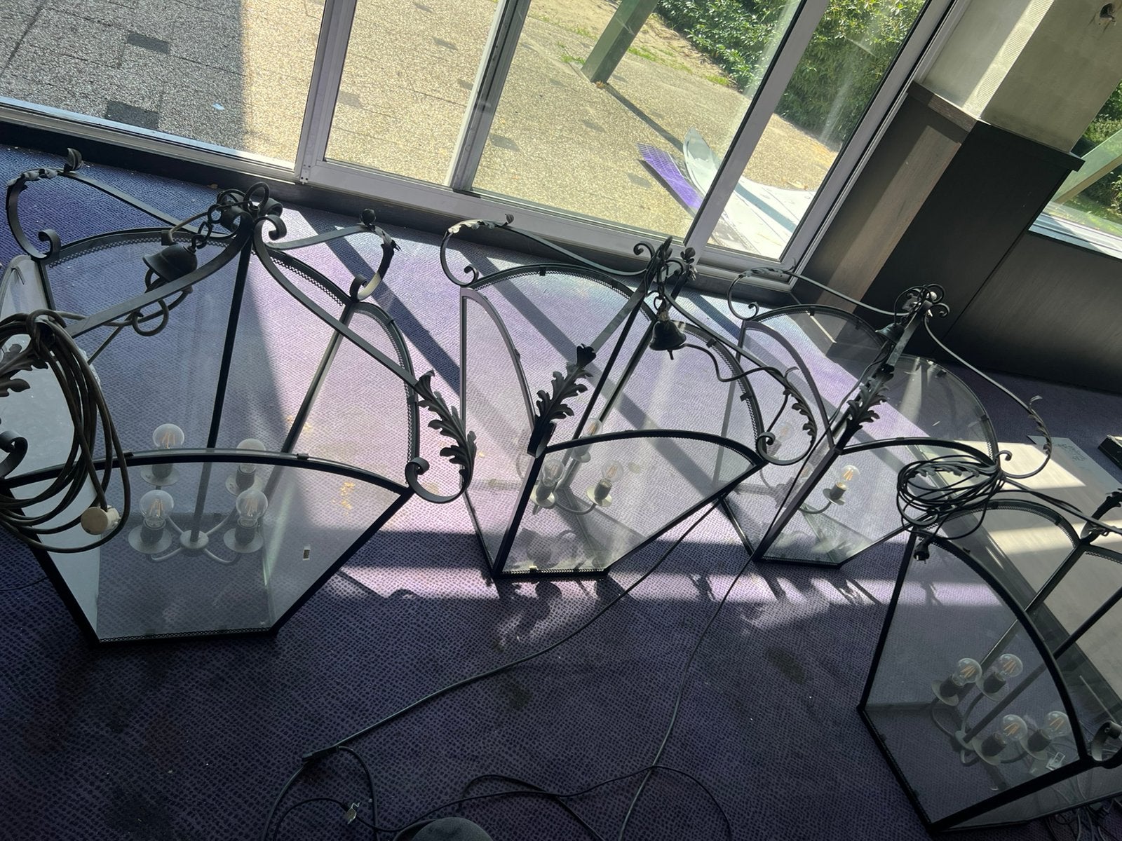 Kroonluchter groot model, Huis en Inrichting, Lampen | Kroonluchters, Ophalen, Gebruikt