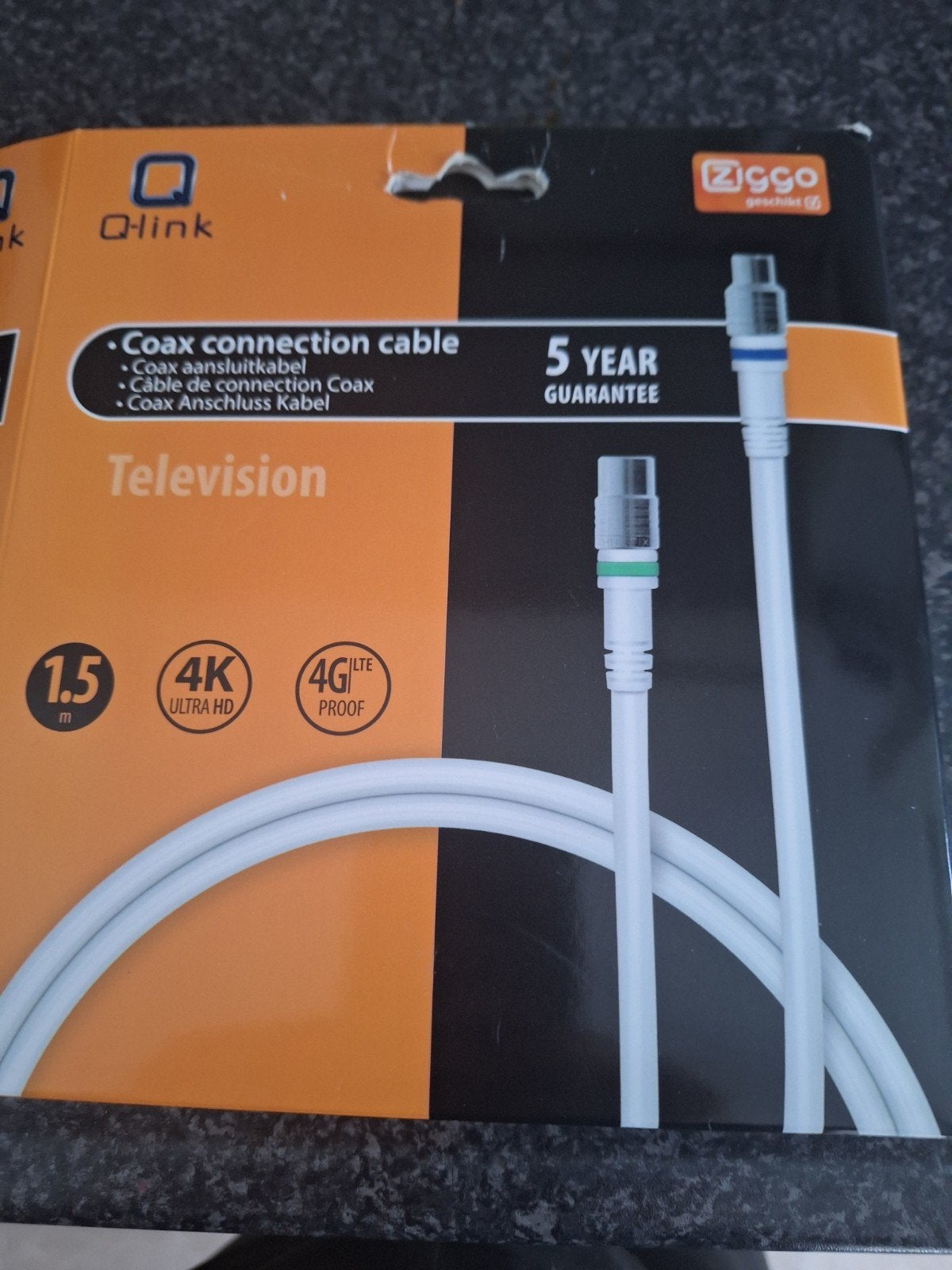 Coax kabel, Ophalen of Verzenden, Nieuw, Kabel of Snoer
