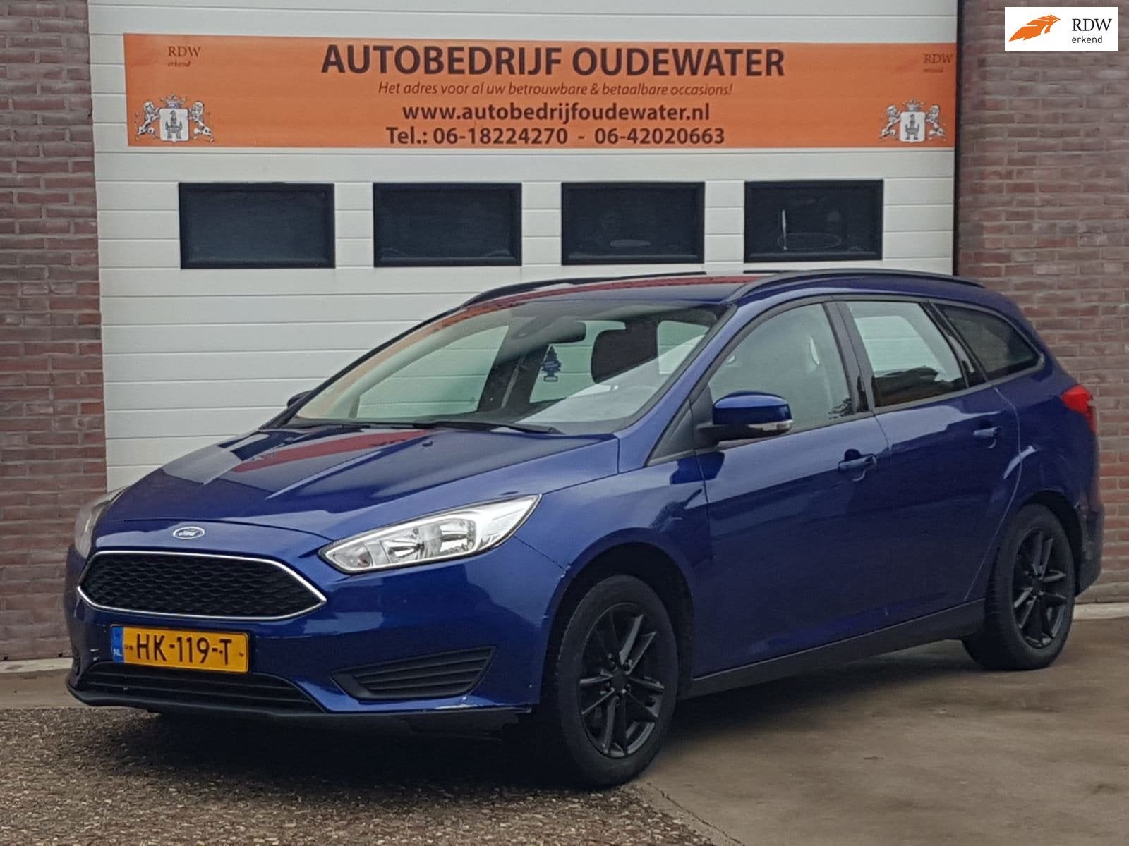 Ford Focus Wagon 1.5 TDCI Trend Edition, Auto's, Gebruikt, Euro 6, Blauw, Origineel Nederlands