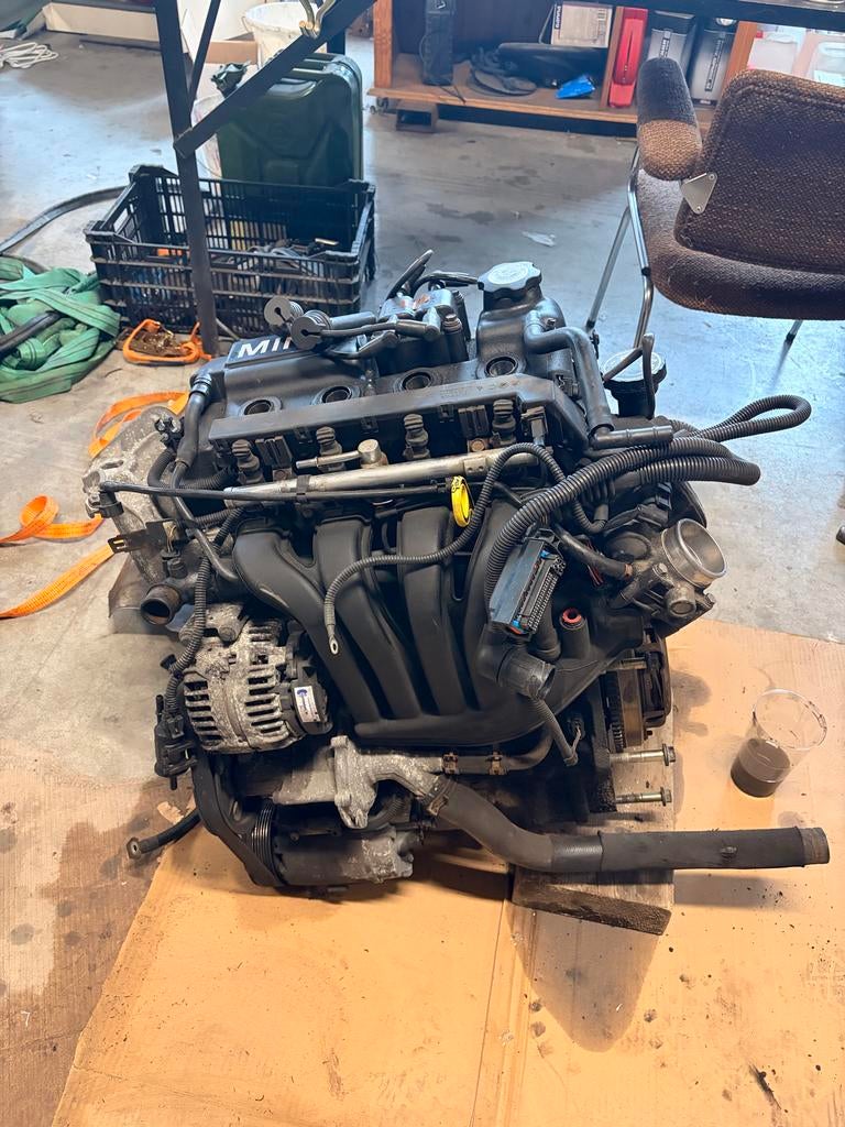 Mini Cooper R50 W10B16A Motor, Ophalen, Gebruikt, Mini