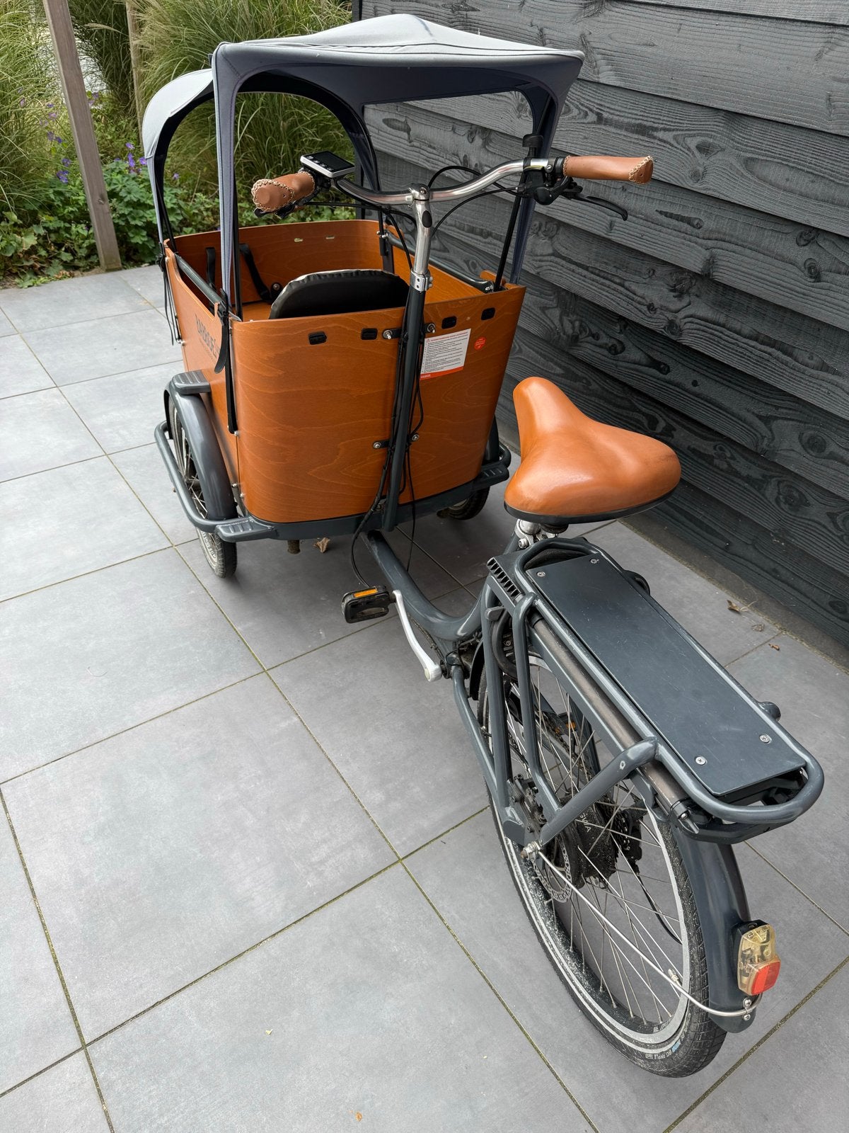Babboe Curve E elektrische bakfiets met accessoires, Gebruikt, Elektrisch, 2 kinderen, Ophalen
