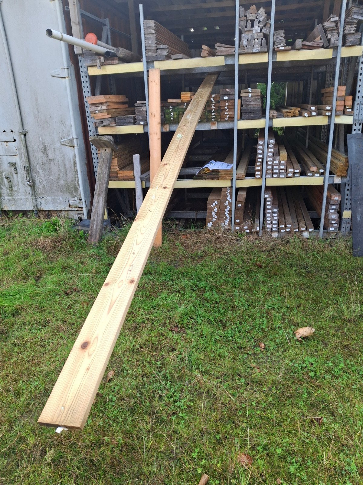 Vuren plank - geïmpregneerd, 25 tot 50 mm, Nieuw, Plank, 300 cm of meer