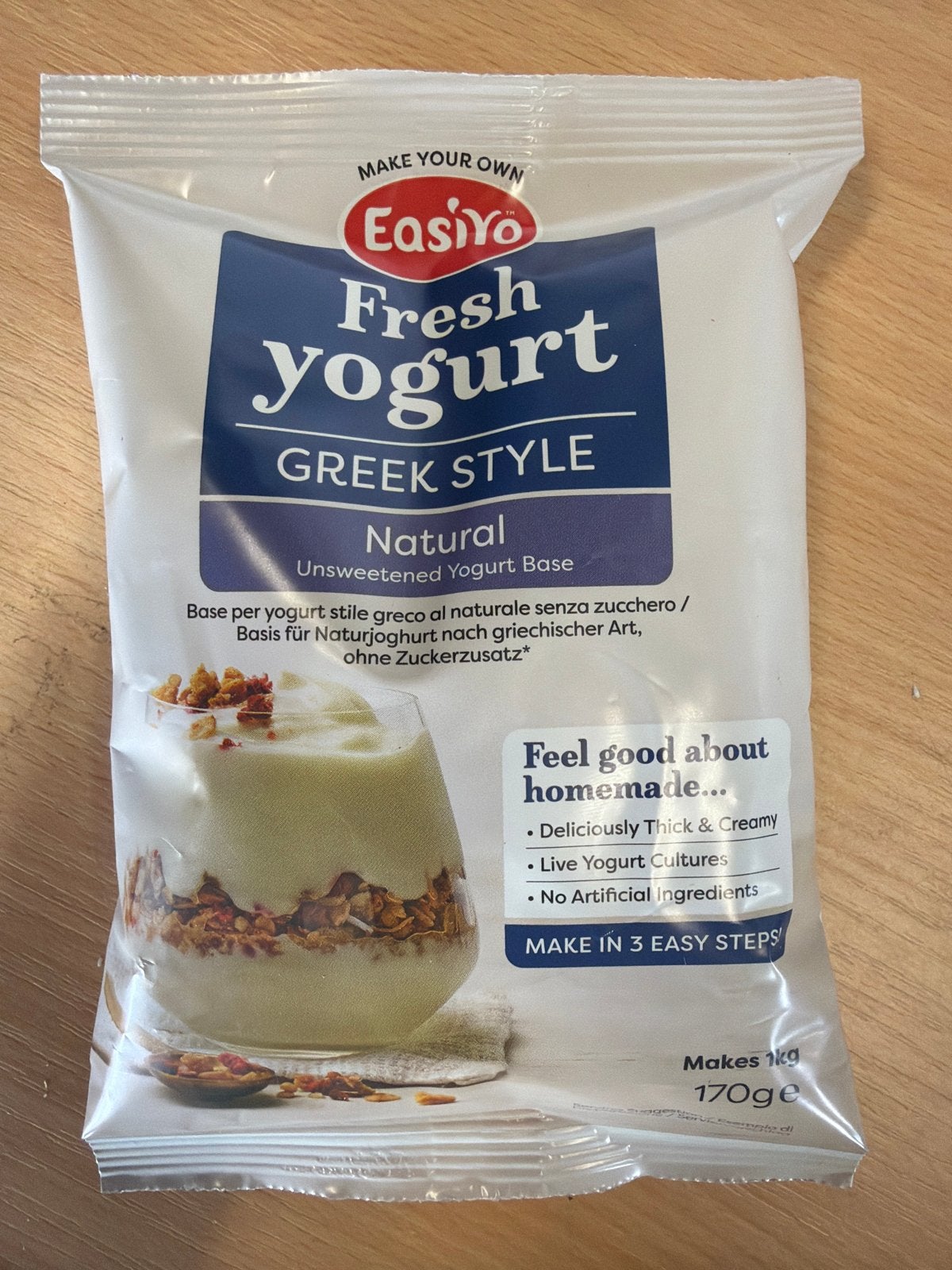 Easiyo Greek Style Yoghurt Mix – Naturel, Ophalen of Verzenden