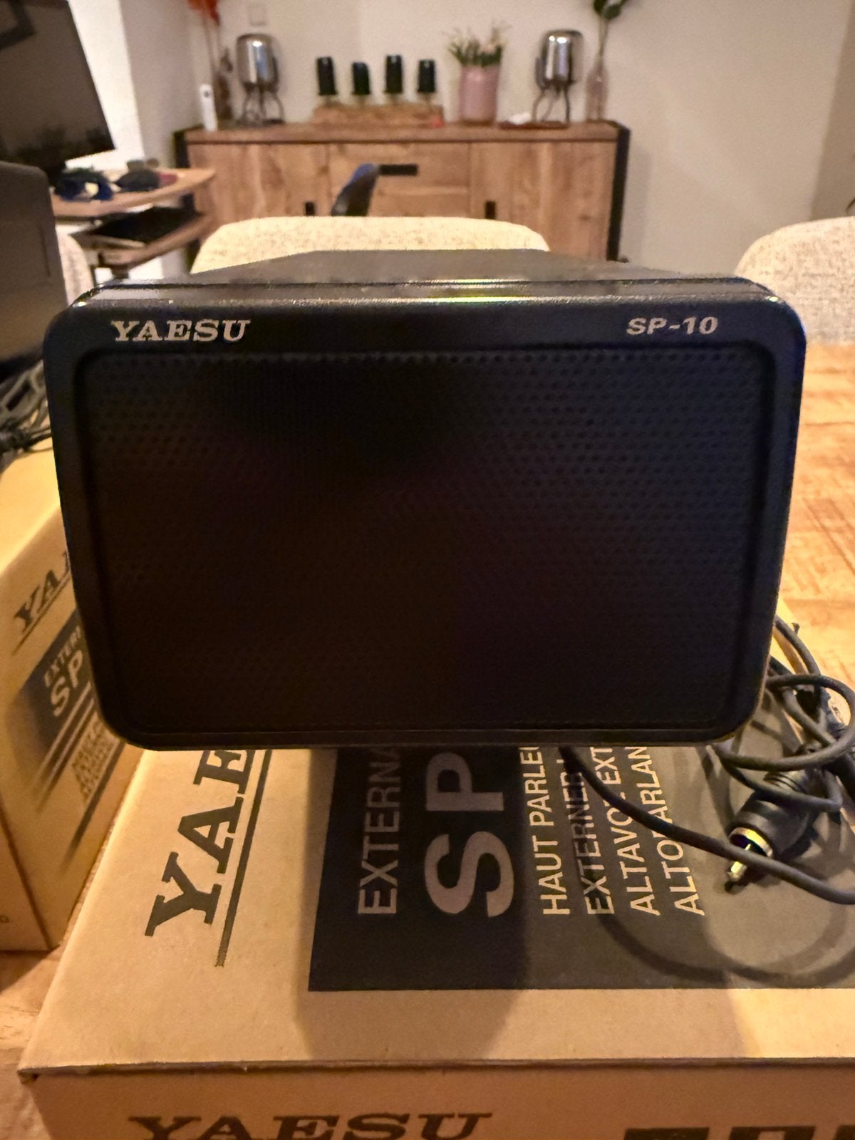 Yaesu SP 10 Speaker past bij de FT 991A, Telecommunicatie, Zenders en Ontvangers, Ophalen, Zo goed als nieuw