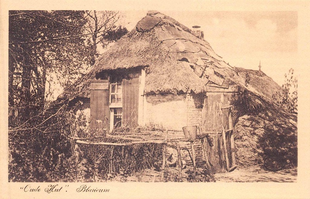 777 Noord-Holland  Boerenleven "Oude Hut", Ophalen of Verzenden, Voor 1920, Ongelopen, Noord-Holland