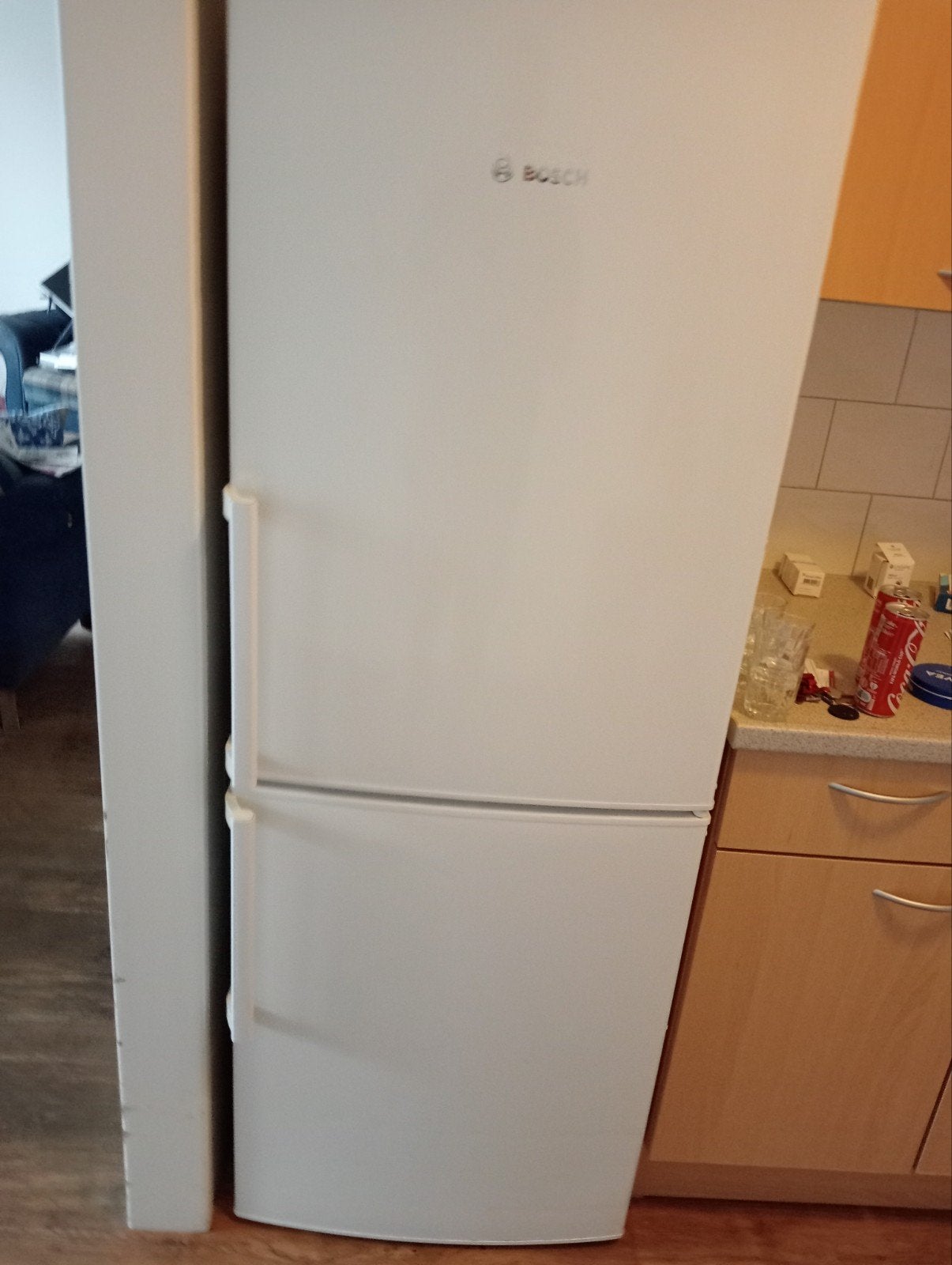 koel vries combinatie Bosch, Ophalen, Gebruikt, 200 liter of meer, Met aparte vriezer