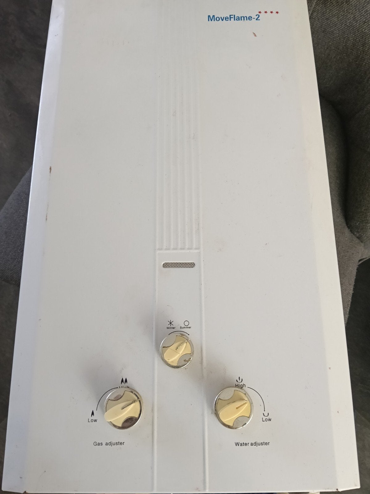propaan geiser ...aan/uit systeem...125€, Doe-het-zelf en Verbouw, Geisers en Boilers, Minder dan 20 liter, Ophalen of Verzenden