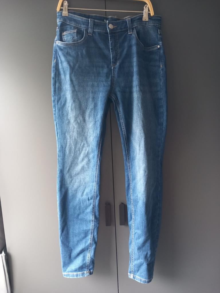 Spijkerbroek MS mode., Zo goed als nieuw, MS Mode, W33 - W36 (confectie 42/44), Verzenden