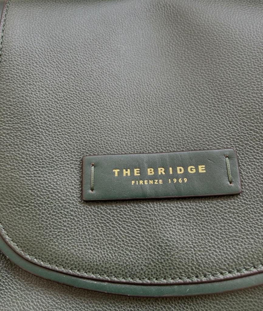The Bridge Designer tas, nieuw, donkergroen, Sieraden, Tassen en Uiterlijk, Tassen | Schoudertassen, Overige merken, Overige kleuren