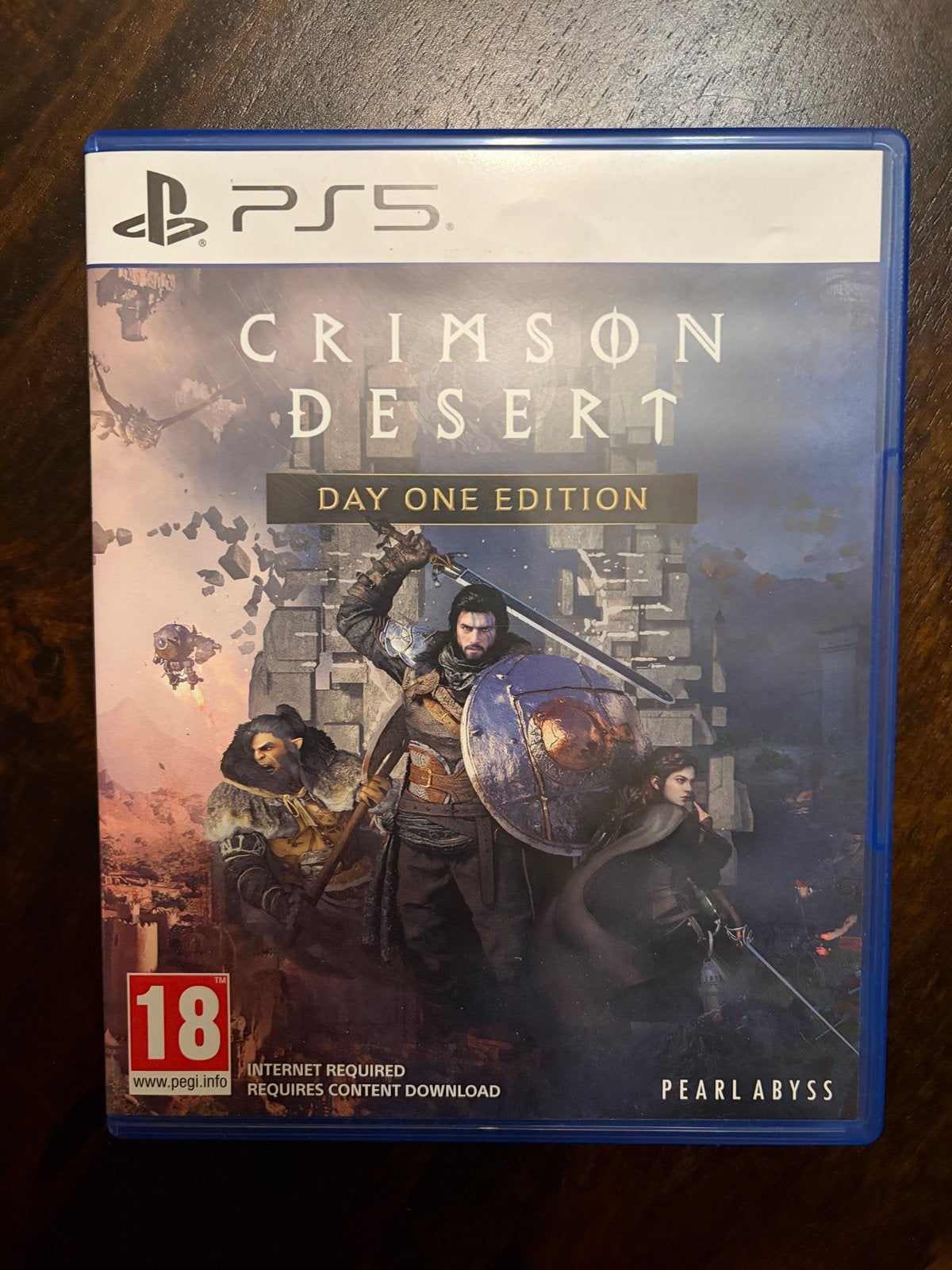 Crimson Desert PS5, Avontuur en Actie, Vanaf 18 jaar, 1 speler, Eén computer