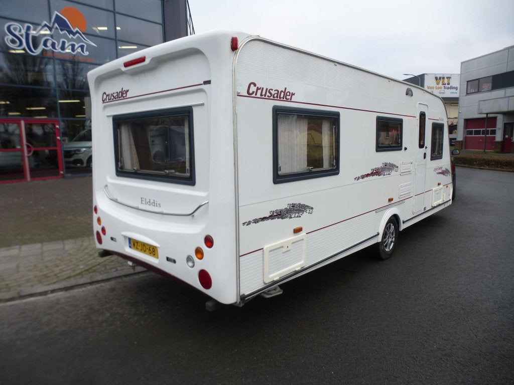 Elddis Corona 530 mover en voortent, Caravans en Kamperen, Caravans, Standaardzit, Elddis, Schokbreker, 5 tot 6 meter
