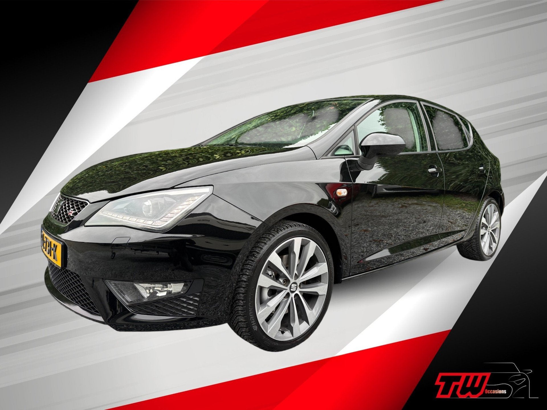 Seat Ibiza 1.0 EcoTSI FR Connect |TREKHAAK|NAVI|CAMERA|CRUIS, Auto's, Voorwielaandrijving, Dealer onderhouden, Handgeschakeld