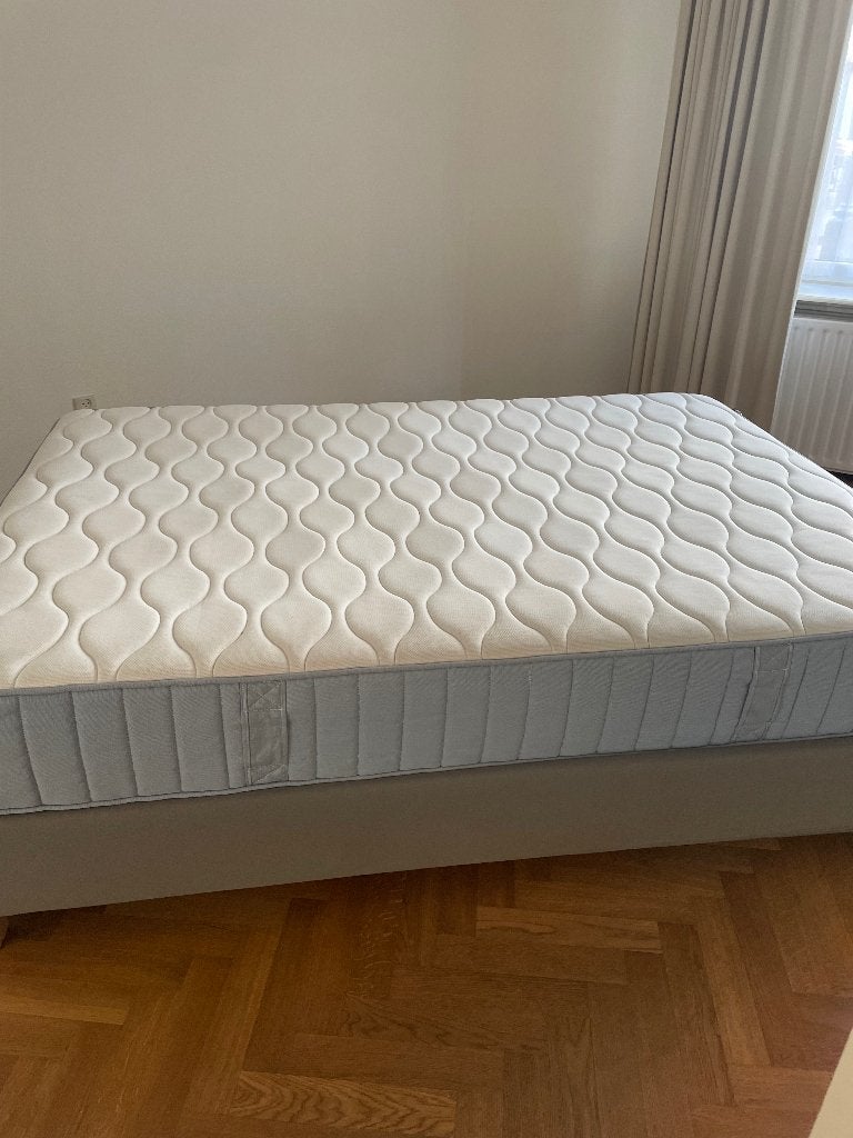 Z.G.A.N. - Boxspring Espevär / Ikea 140 x 200, Ophalen, Tweepersoons, 140 cm, Zo goed als nieuw