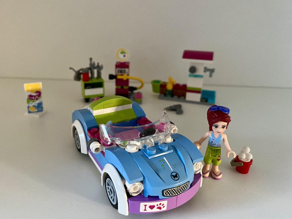 Lego Friends Mia's Sportwagen #41091, Ophalen, Lego, Friends, Zo goed als nieuw