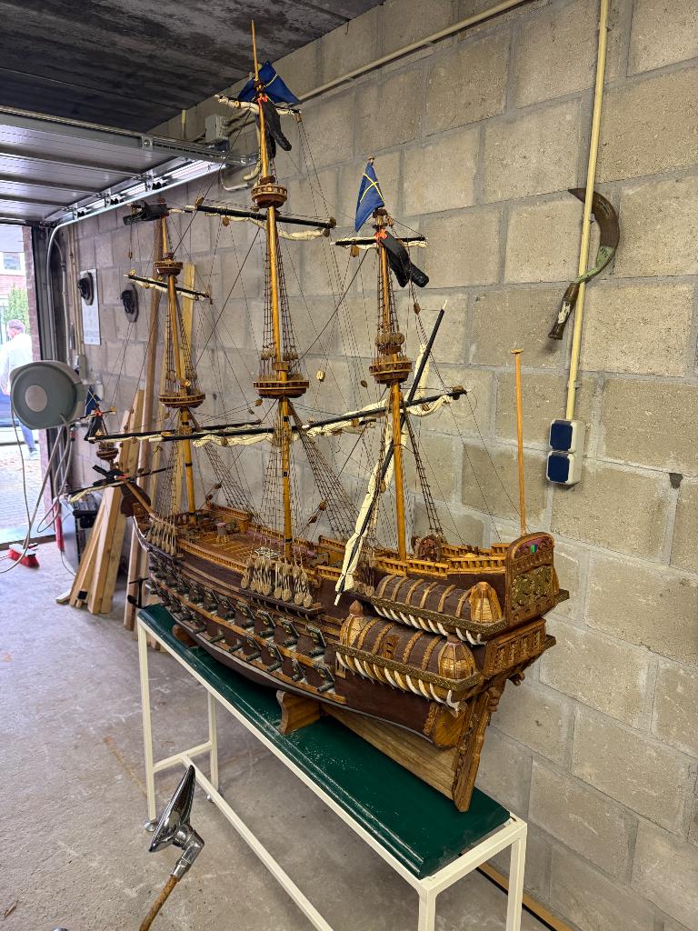 scheepsmodel, Hobby en Vrije tijd, Modelbouw | Boten en Schepen, Ophalen, Gebruikt, 1:50 tot 1:200, Overige merken