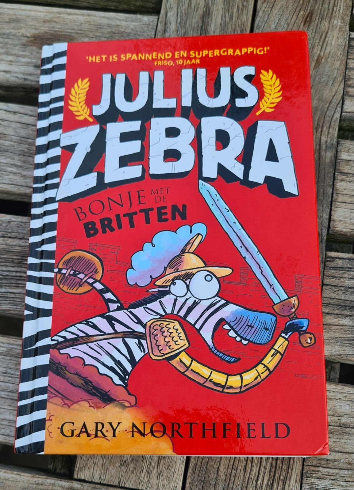 Julius zebra., Ophalen of Verzenden, Gelezen, Fictie algemeen