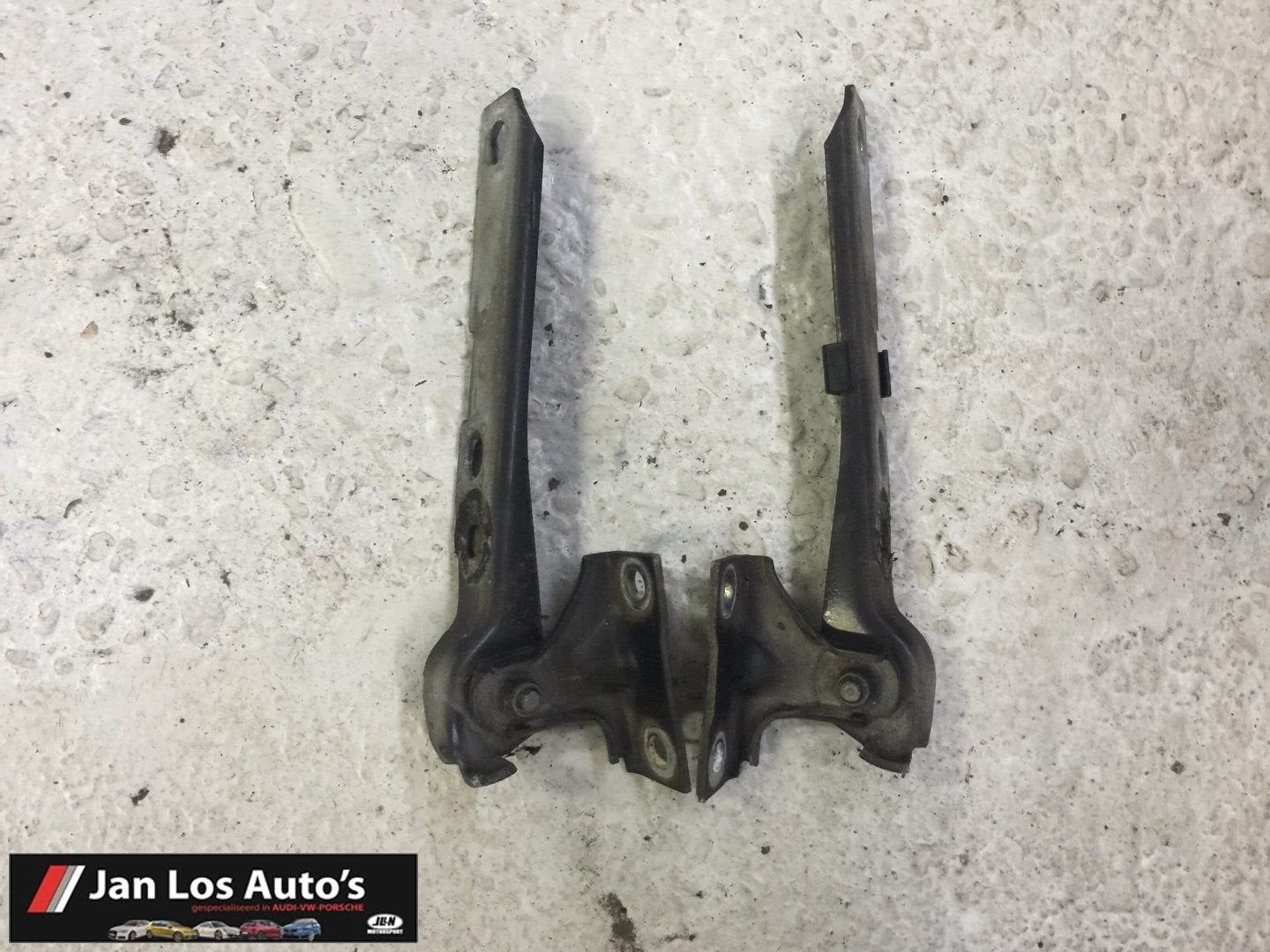 Motorkapscharnier set Audi 80 cabriolet B4 ('91-'95), Gebruikt, -, -, -