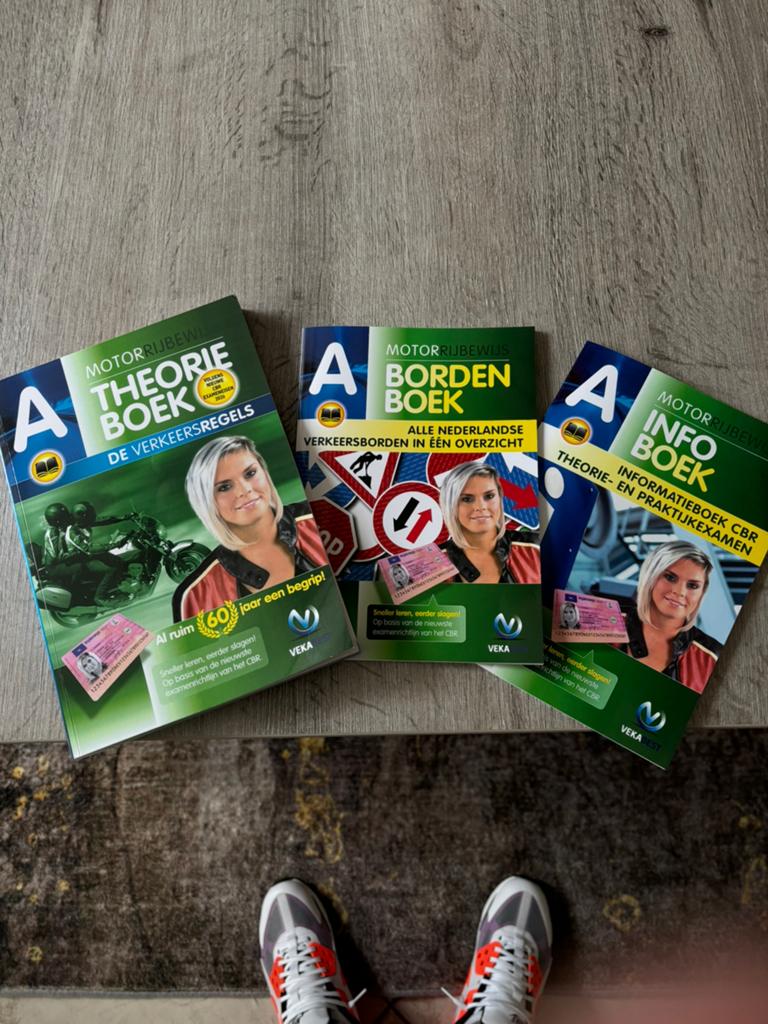 Motor Rijbewijs, Boeken, Studieboeken en Cursussen, Ophalen, Nieuw, Overige niveaus