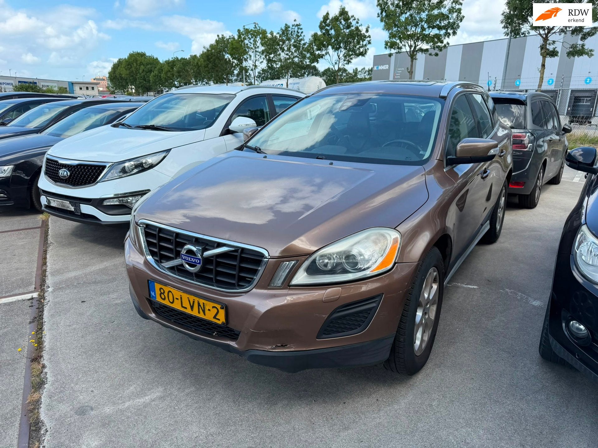 Volvo XC60 2.0T Summum, Euro 5, 4 cilinders, Bruin, Parkeersensor