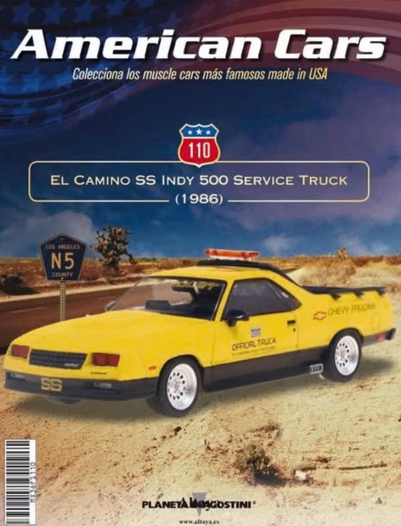 Chevrolet Camino SS Indy 500 ServiceTruck '86 1/43 AC # 110, Hobby en Vrije tijd, Modelauto's | 1:43, Verzenden, Nieuw, Auto, Overige merken
