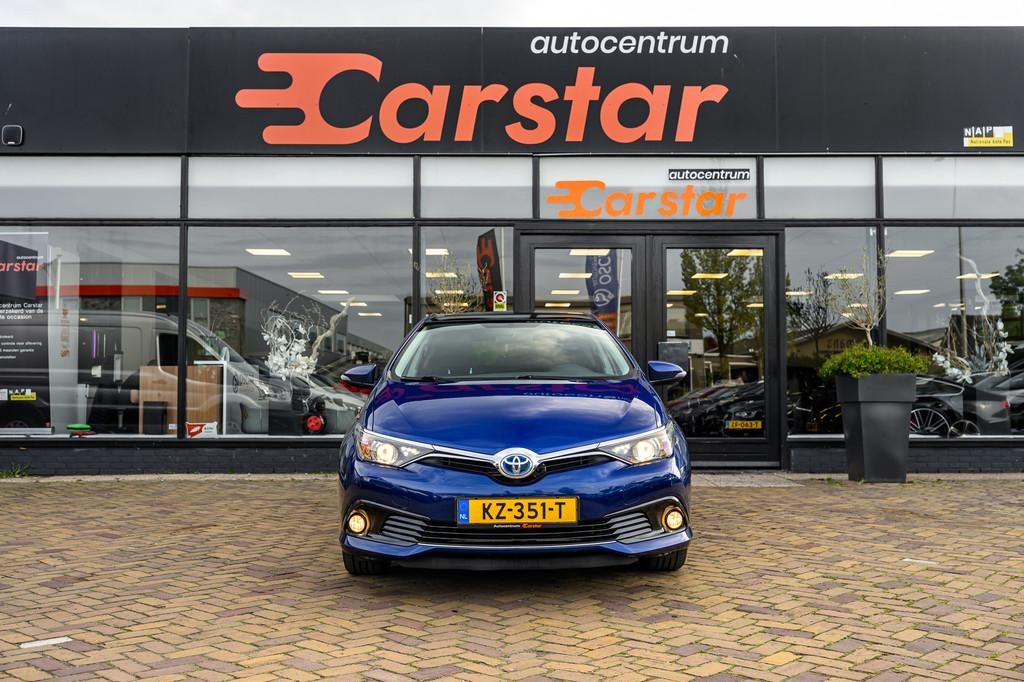Toyota Auris 1.8 Hybrid Trend|Navi|Camera|Pano, Gebruikt, Euro 6, 4 cilinders, Blauw