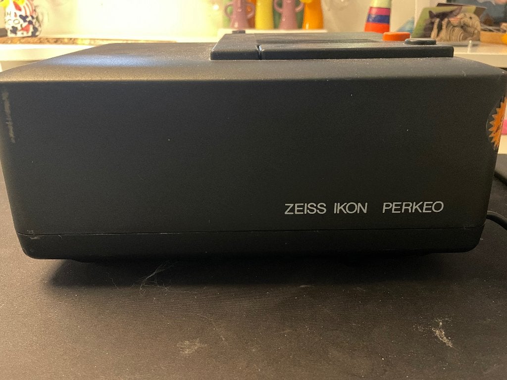 Zeiss IKON diaprojector, Ophalen, Gebruikt