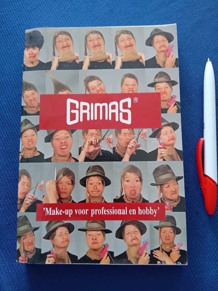 Grimas Make-up voor Professional en hobby., Boeken, Ophalen of Verzenden, Gelezen