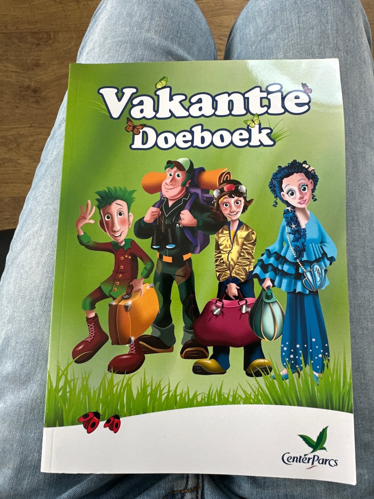 Center Parcs Vakantie Doeboek - Grappig en Educatief, Ophalen of Verzenden, Zo goed als nieuw, Non-fictie