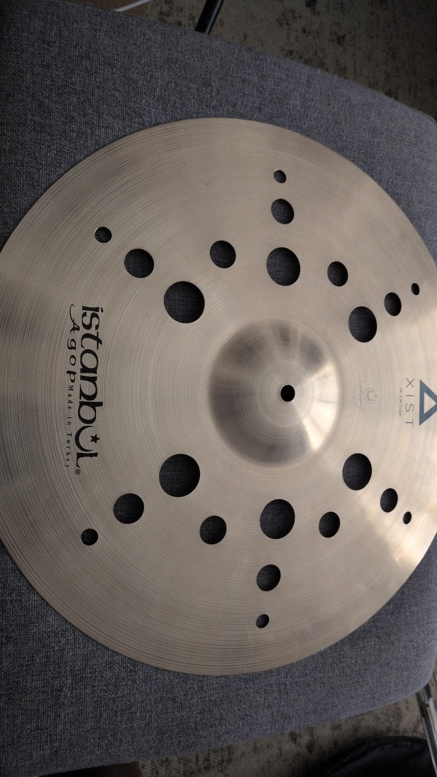 •	Istanbul Agop 18 inch  Xist ION Crash Brilliant, Ophalen, Zo goed als nieuw, Overige merken