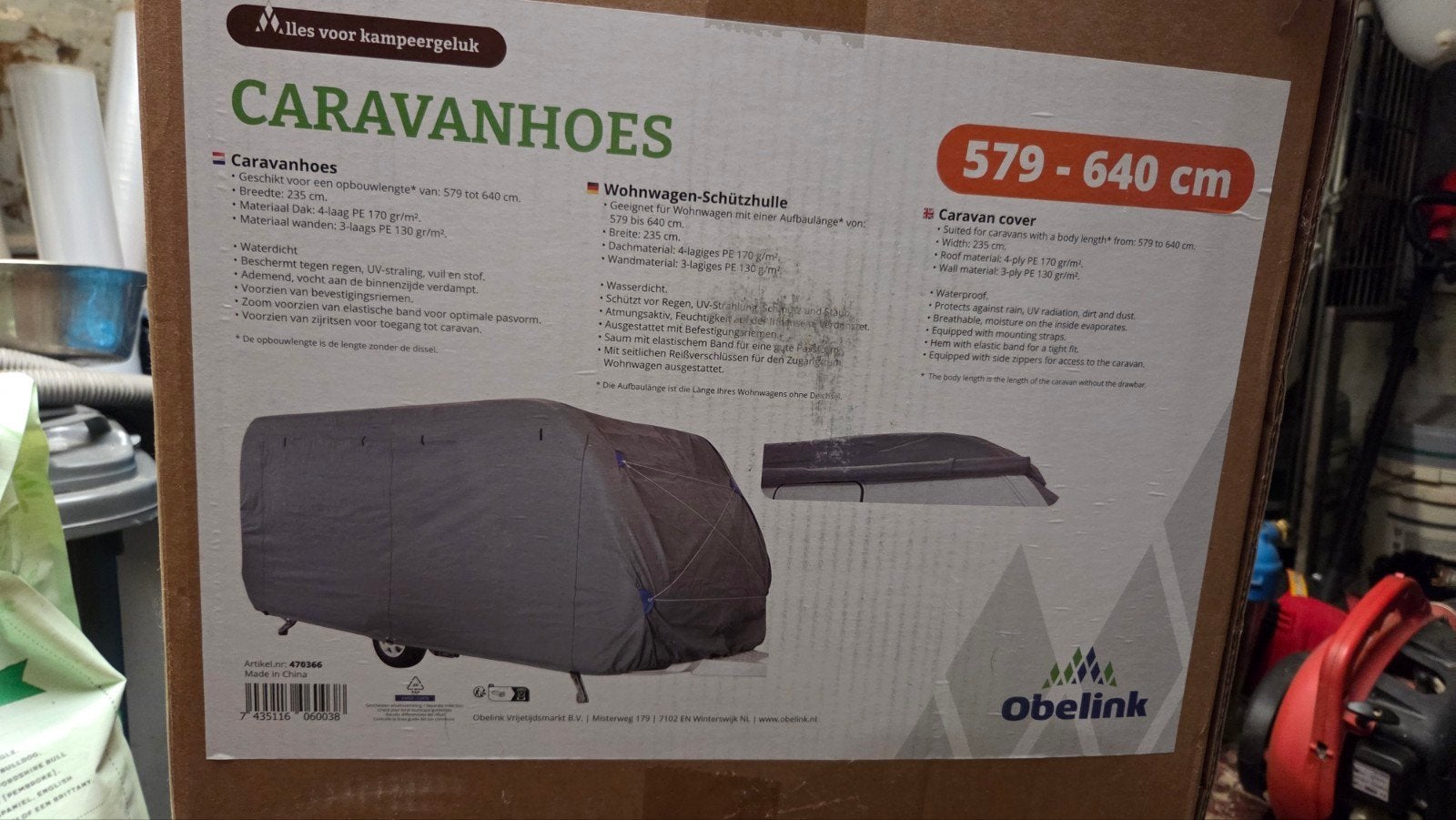 Nieuwe caravan hoes, Caravans en Kamperen, Caravan accessoires, Ophalen of Verzenden, Nieuw