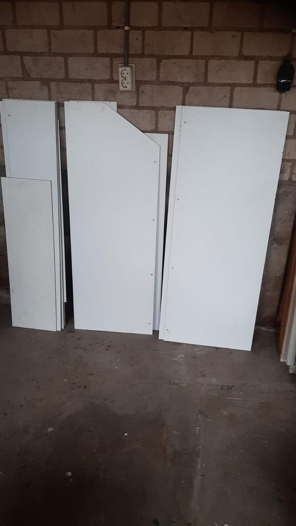 Ki-kern platen wit en grijs, Doe-het-zelf en Verbouw, Platen en Panelen, Ophalen