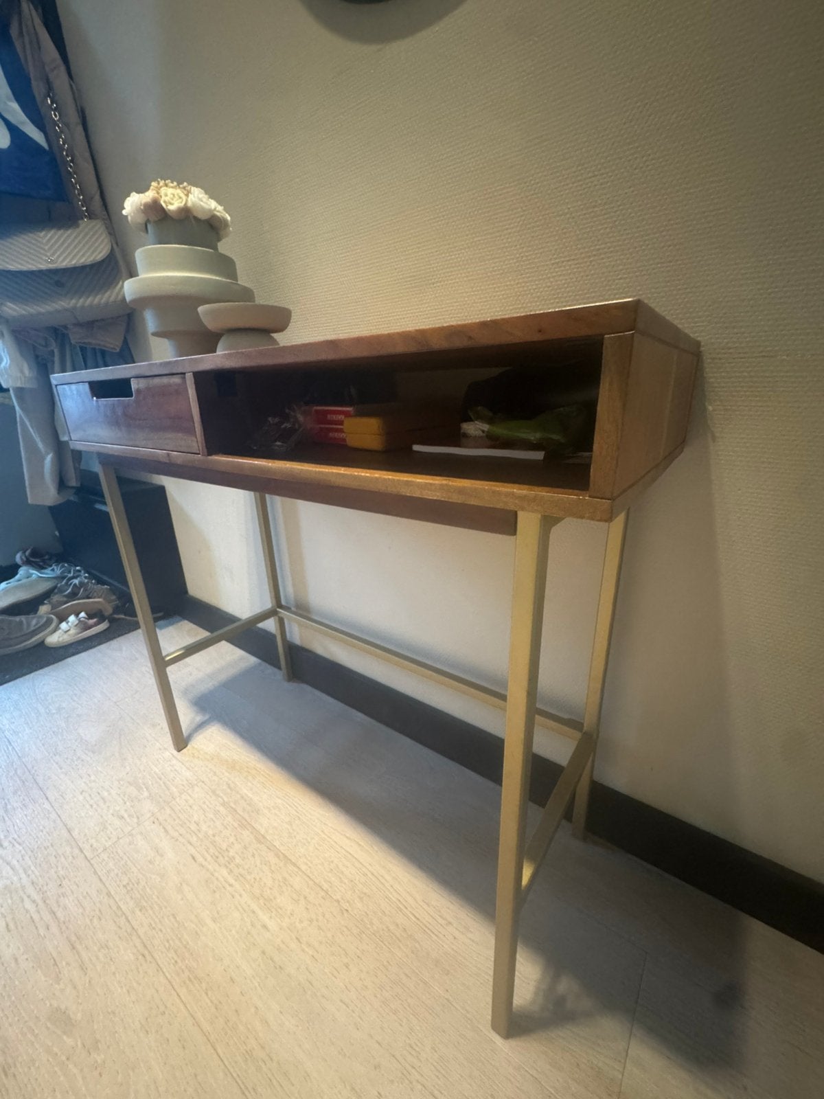 MADE console table, Ophalen, 200 cm of meer, Zo goed als nieuw, Overige houtsoorten