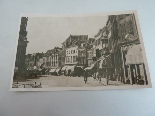 Zutphen circa 1950 Houtmarkt, Ophalen of Verzenden, 1940 tot 1960, Ongelopen, Gelderland