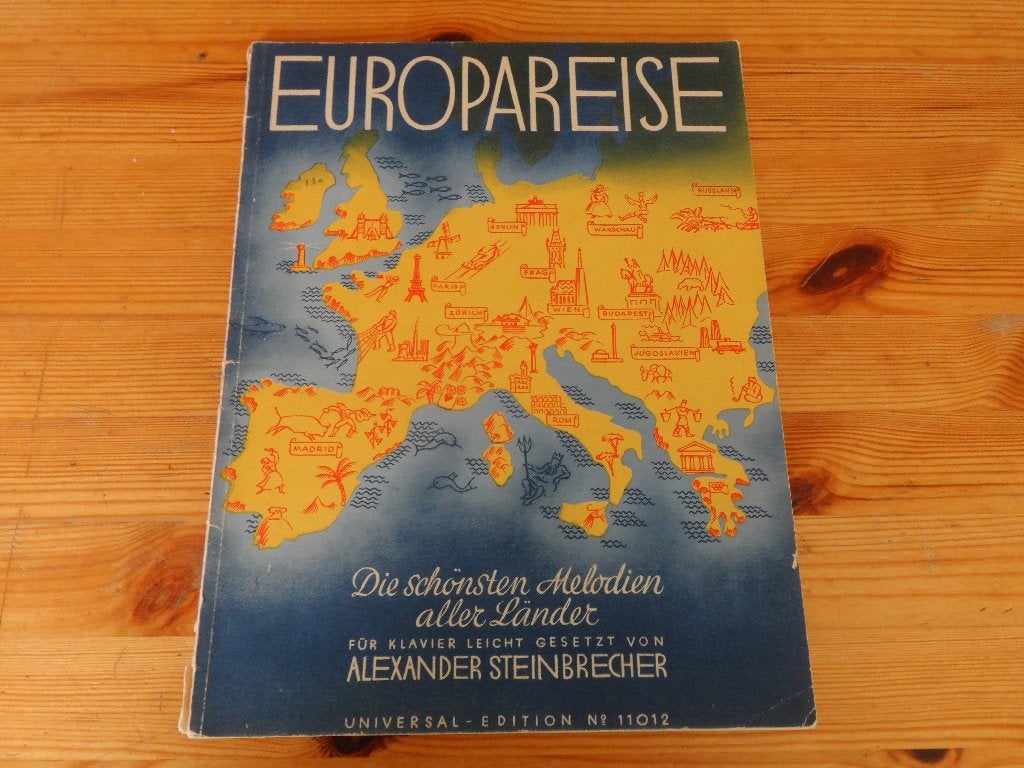 a. Steinbrecher - klingendes alphabet / Europareise, Muziek en Instrumenten, Bladmuziek, Zang, Gebruikt, Ophalen of Verzenden