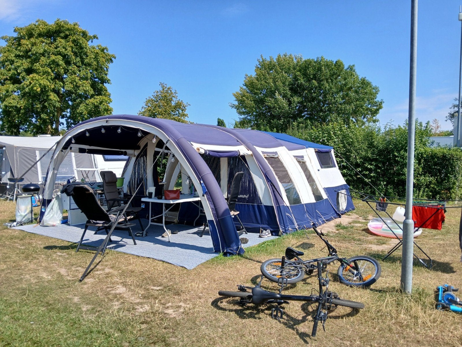 Jamet Air 2019 vouwwagen met Imperial en Disselbak, Ophalen