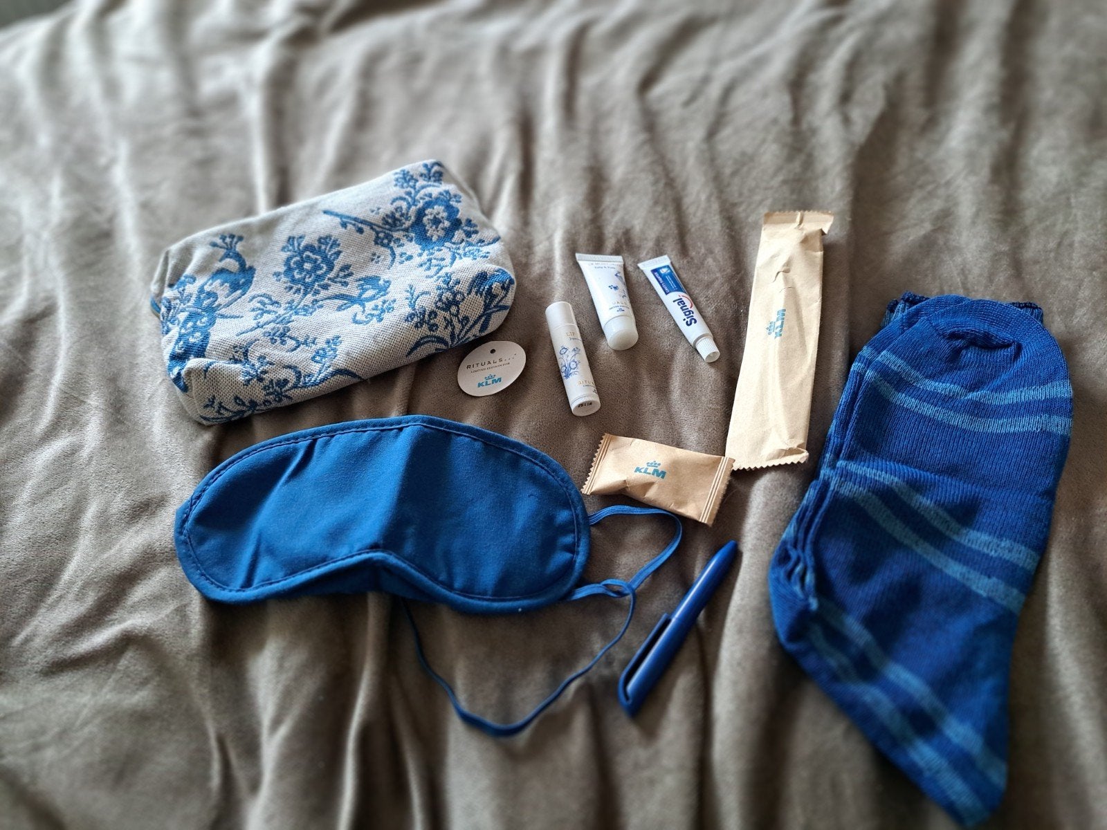KLM Business Class Amenity Kit Rituals, Ophalen of Verzenden, Nieuw, Overige typen