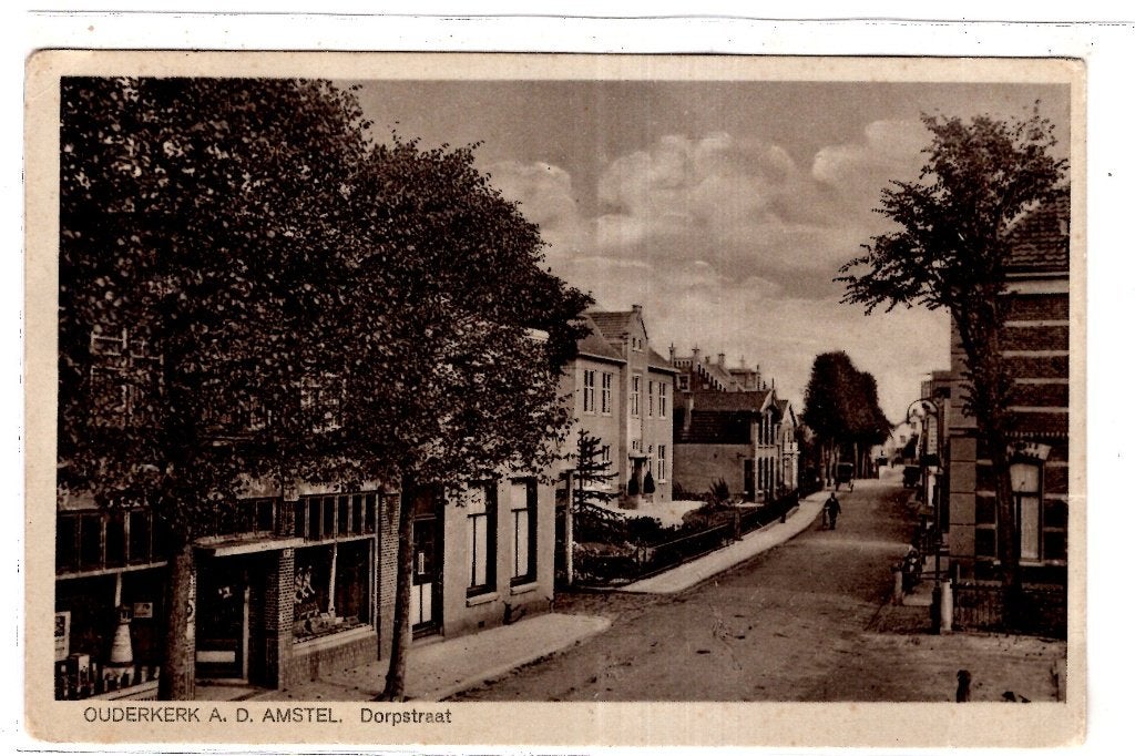 Ouderkerk aan de Amstel  Dorp 1920, Verzamelen, Ansichtkaarten | Nederland, Verzenden, Voor 1920, Ongelopen, Noord-Holland