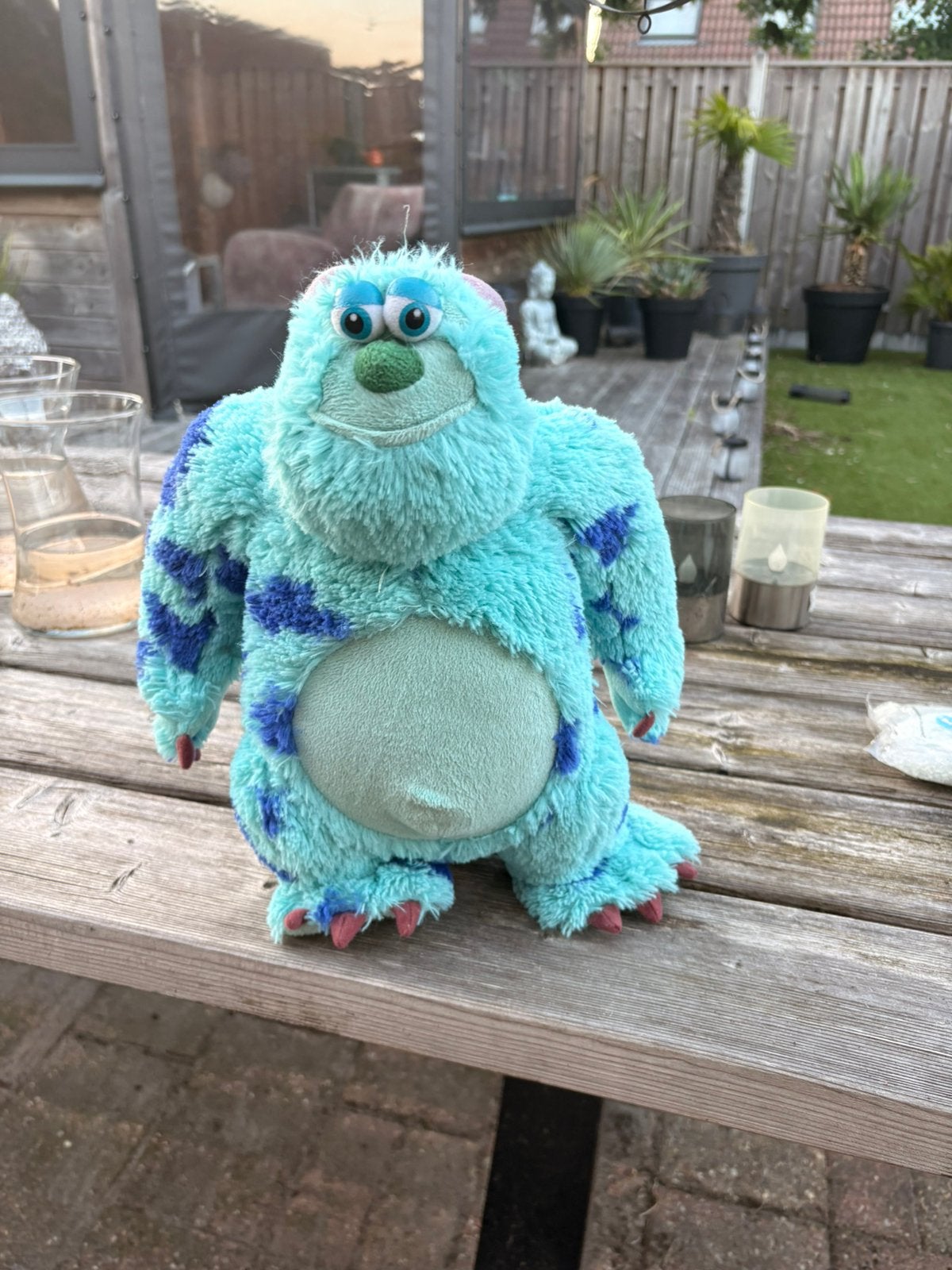 Monster inc. Knuffel original Disneyland, Ophalen of Verzenden, Zo goed als nieuw, Overige typen