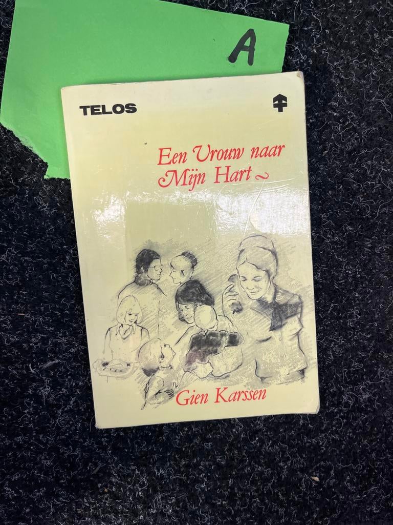 Een Vrouw naar Mijn Hart - Gien Karssen (Telos), Boeken, Ophalen of Verzenden, Zo goed als nieuw, Nederland