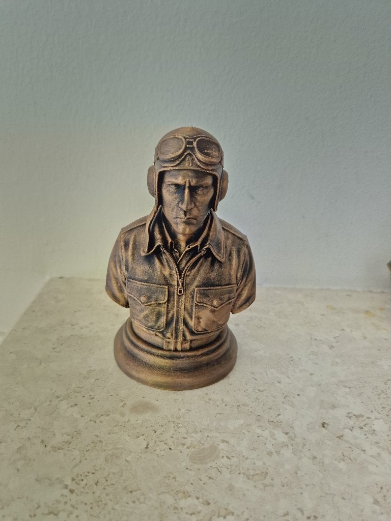 nieuwe buste van een Engelse WWII Piloot, Ophalen of Verzenden, Luchtmacht, Engeland, Miniatuur of Beeldje