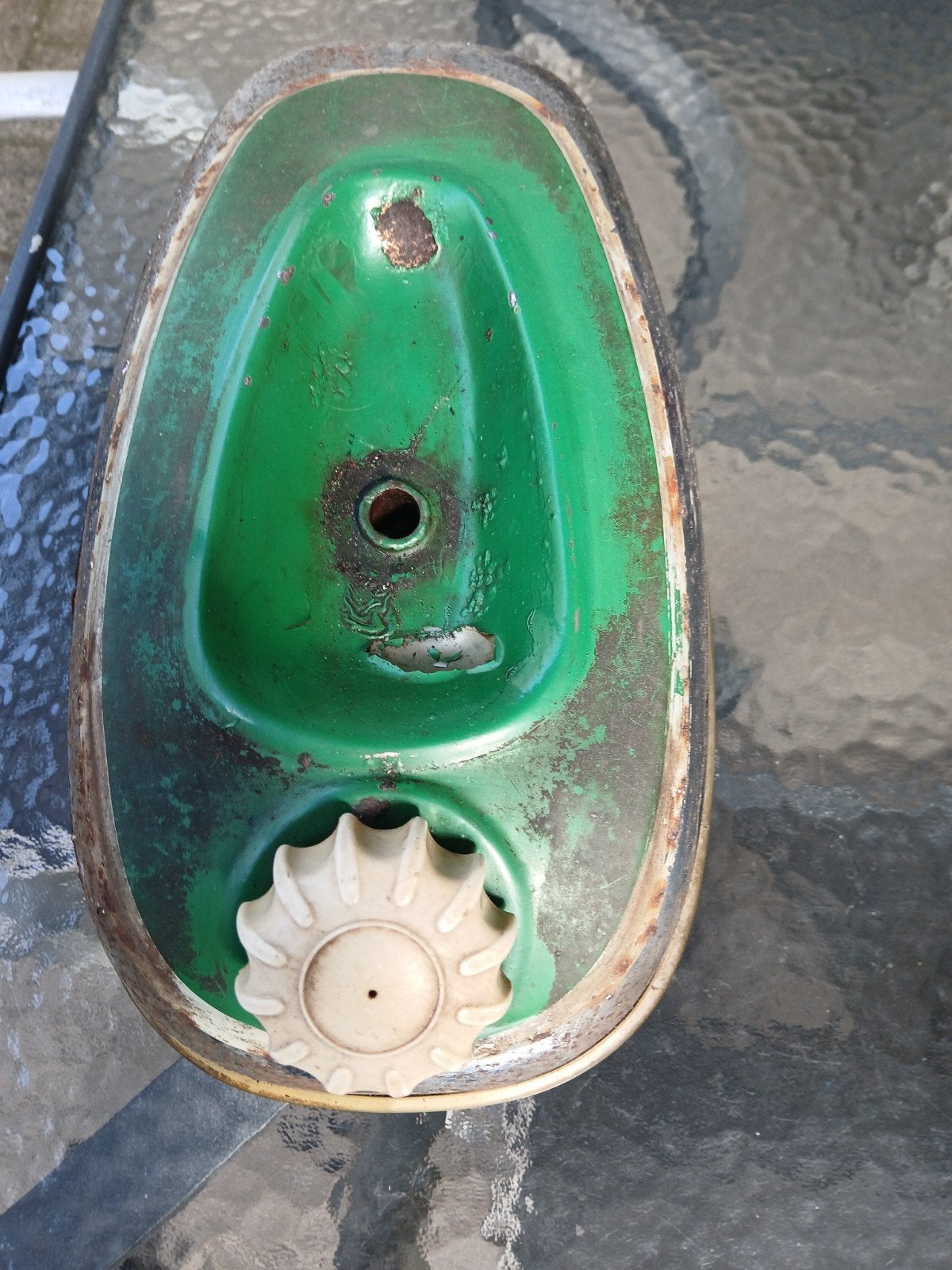 te koop puchvs50 mv50 tank, Fietsen en Brommers, Ophalen of Verzenden, Gebruikt, Tank