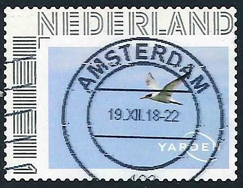 Persoonlijke postzegel uitvaart 5, Verzenden, Na 1940, Gestempeld