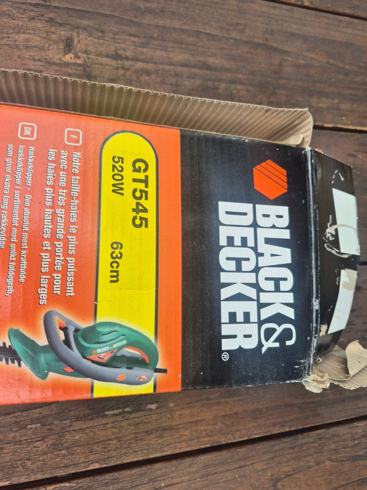 Black & Decker heggenschaar GT545, Ophalen, Gebruikt, Elektrisch, Black & Decker
