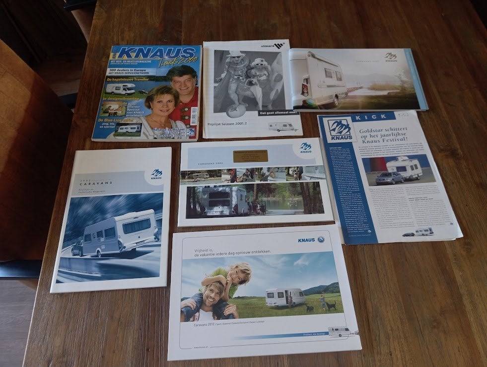 KNAUS Caravans 2007 + Prijslijst 108 pag. / 2000 + Prijslst., Verzenden, Zo goed als nieuw