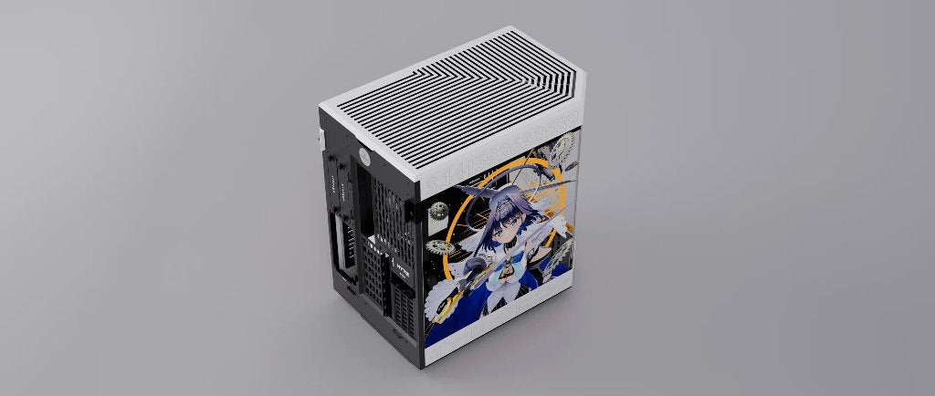 Foto 7 van Limited edition Hololive Ouro Kronii HYTE Y60 PC Case