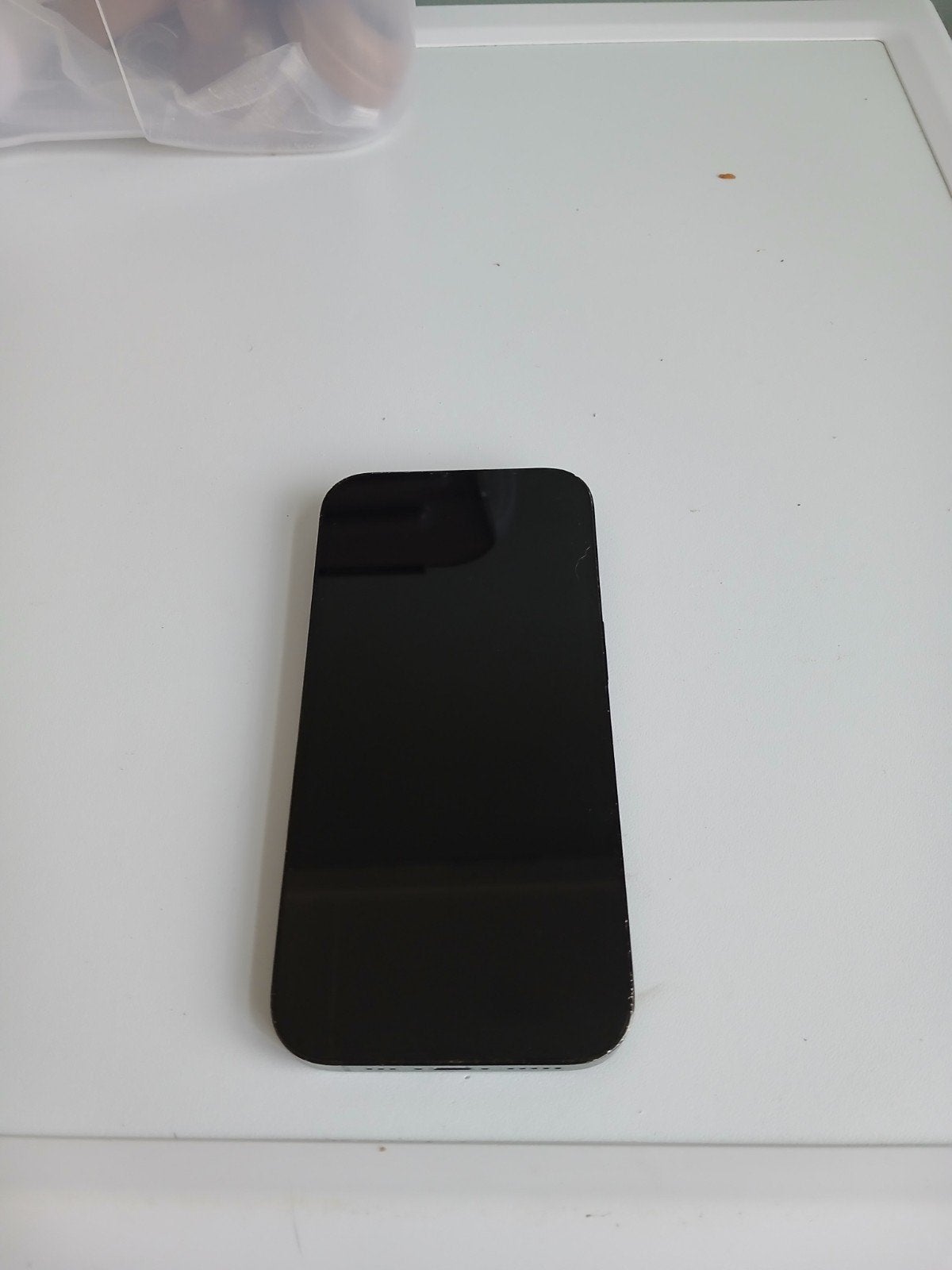 iPhone 14 Pro 128GB Zwart - Barst achterkant, werkt perfect