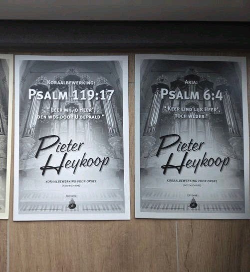 Orgelbladmuziek Pieter Heykoop, Orgel, Gebruikt, Ophalen of Verzenden, Religie en Gospel