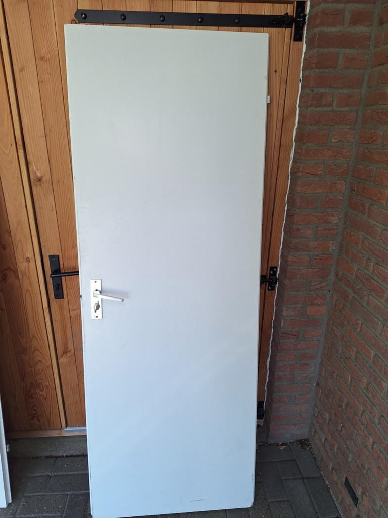 Opdekdeur toiletdeur 200,8 x 73 cm, Ophalen